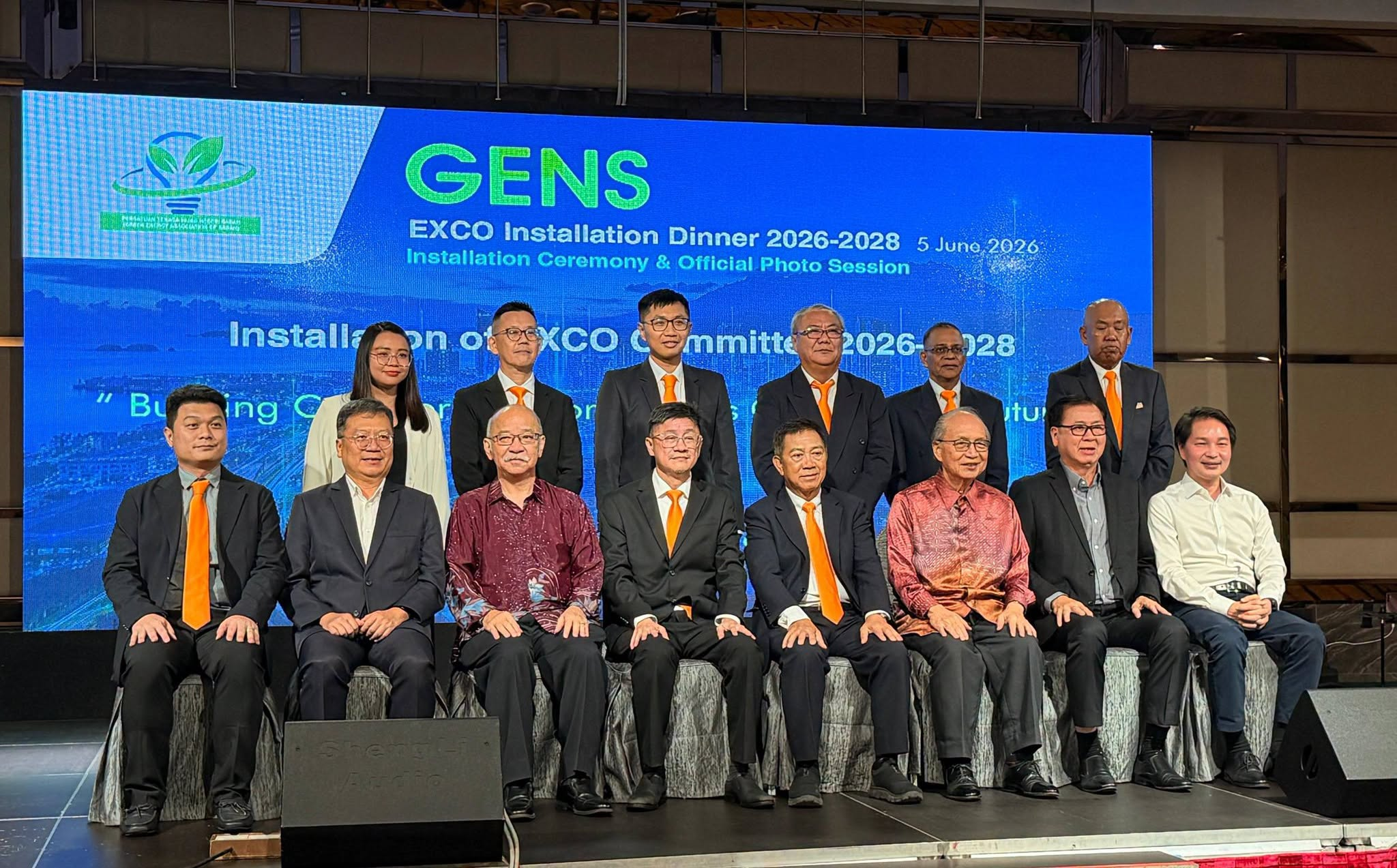 GENS EXCO committee installation photo for 2026 to 2028